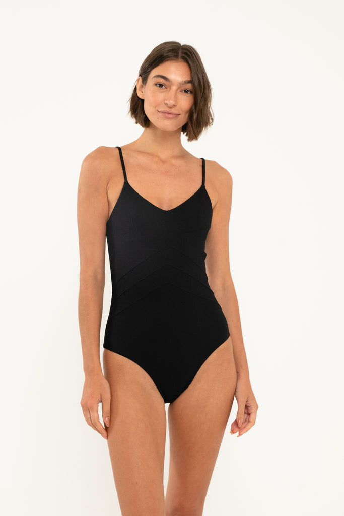 Womens Citrine Swim Swimwear  Ivy Ruffled Bikini Top LUSH JUNGLE